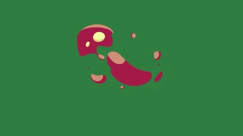 Animated - Chroma Key Green Screen Footage Stock Footage 338015768