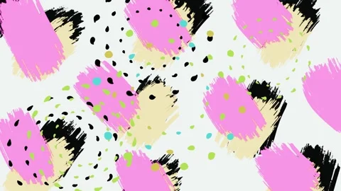 Animated circle of crawling dots 스톡 동영상 279890504