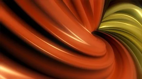 Animated circle shape composed from tree dimensional arrows, rotating, green イラスト素材