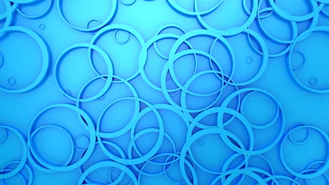 Animated Circles Background Stock Footage 145642938