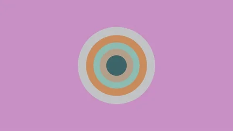 Animated Circles Background Pink Background Stock Footage 185902919