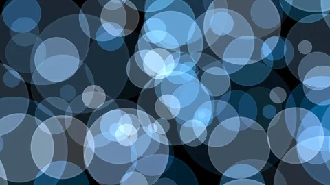 Animated circles floating around 스톡 동영상 86812321