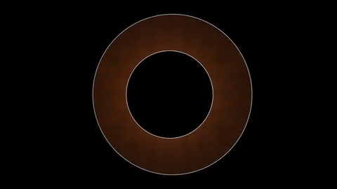 Animated circles turning around in with black background 스톡 동영상 86813486