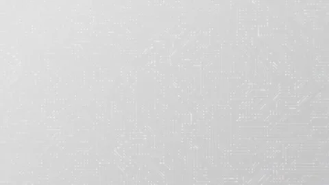 Animated circuit board. Digital technology central computer processor concept Stock Footage 316519538