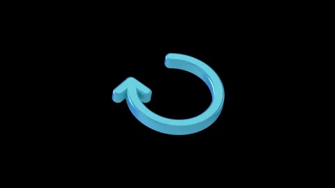 Animated Circulation Loop Arrow Footage For Navigation Stock Footage 292337930