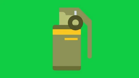 Animated city skyline icon, ideal for real estate and urban content. Stock Footage 301429767