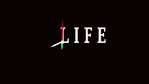 Animated clock hands life concept countdown timer abstract motion graphics .. Stock Footage 321443269
