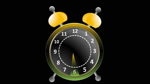 Animated Clock for the opening video 動画素材 219628860