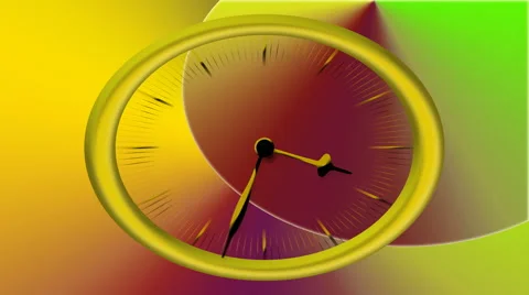 Animated Clock Time Lapse 30 Minute In 9 Seconds Stock Footage 46630923