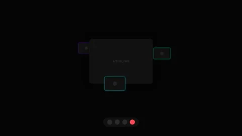 Animated Close up of computer ports. Stock Footage 335735085