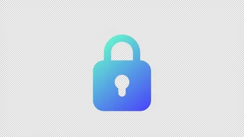 Animated closing gradient ui icon Stock Footage 222938471