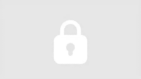 Animated closing white line ui icon Stock-Footage 224061792