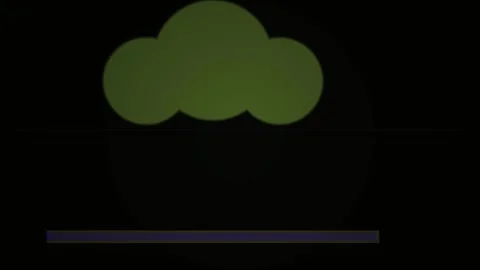 Animated Cloud and Line Graphic Elements. Stock Footage 335104371