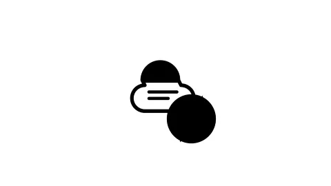 Animated Cloud Icon with Data Lines and Circle Stock Footage 346539885