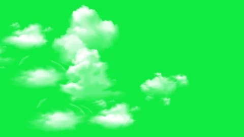 Animated clouds motion graphic effects Stock Footage 316702387