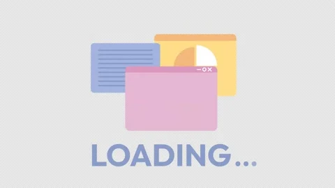 Animated coding platform loader Video stock 237438021