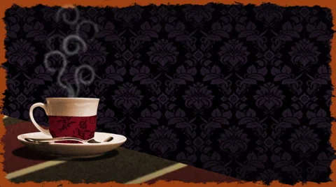 Animated Coffee Background 動画素材 41776280