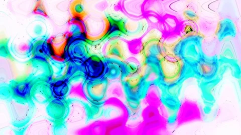 Animated Color Abstraction b Stock Footage 129290027