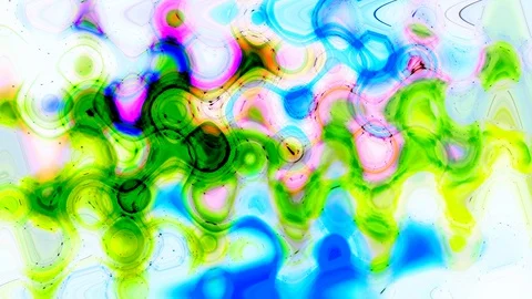 Animated Color Abstraction a Stock Footage 129290024