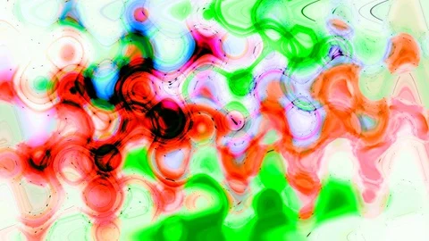 Animated Color Abstraction Stock Footage 129290074