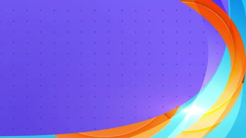 Animated Color circles background, seamless looping. Stock Footage 131293731