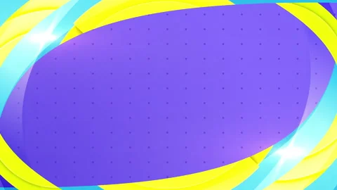 Animated Color circles background, seamless looping. Stock Footage 131294956
