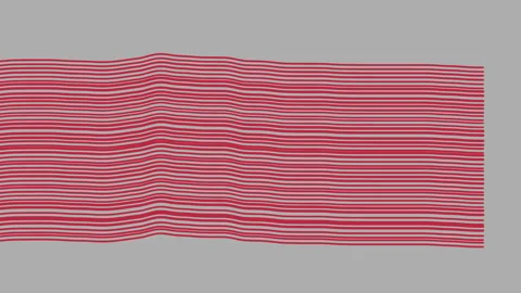 Animated color shapes flickering on solid background. Glitchy looping visuals. Stock Footage 139010852