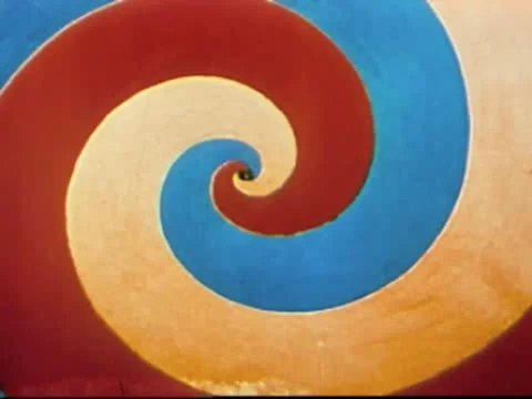 Animated Color Wheel Spinning Stock Footage 22575284