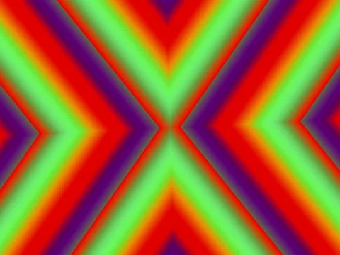 Animated Colored Concentric Geometric Shapes To Center Stock Footage 75052805