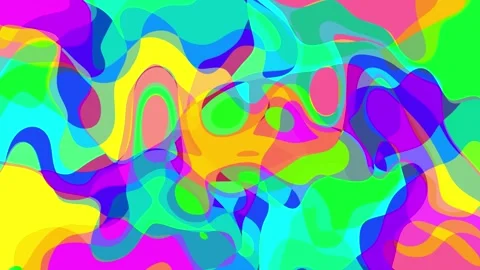 Animated colorful abstract motion background Stock Footage 339226122