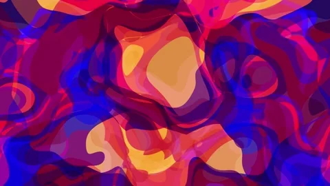 Animated colorful abstract motion background Stock Footage 339226124