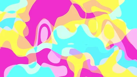 Animated colorful abstract motion background Stock Footage 339226127