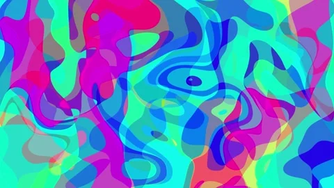 Animated colorful abstract motion background Stock Footage 339226147