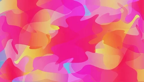 Animated colorful abstract motion background Vidéo 345835213