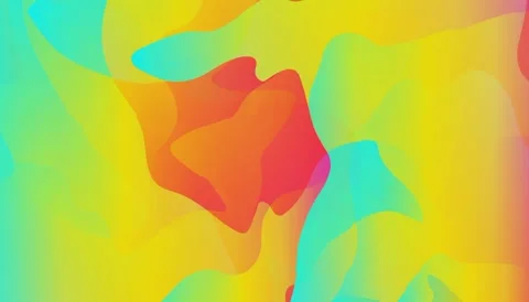 Animated colorful abstract motion background Video stock 345835248