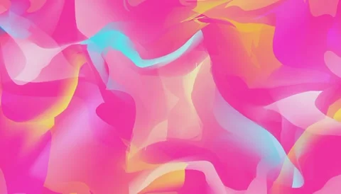 Animated colorful abstract motion background Vídeo Stock 345835291