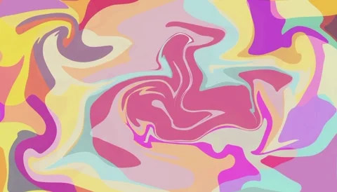 Animated colorful abstract motion background 動画素材 345835331