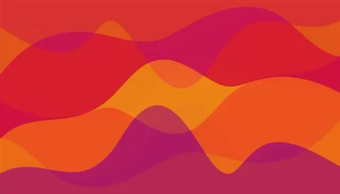 Animated colorful abstract motion background 動画素材 345835371