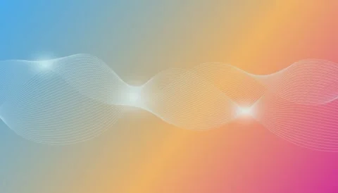 Animated colorful abstract motion background 動画素材 345835405