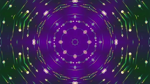Animated Colorful Background. Kaleidoscope. Loop Stock Footage 73848728