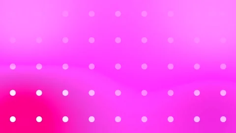 Animated colorful dot pattern background. Stock animation. Rows of increasing Stock Footage 130851688