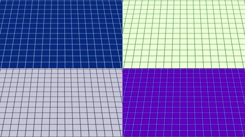 Animated colorful grid pattern dynamically displays background colleection set Video stock 325291997