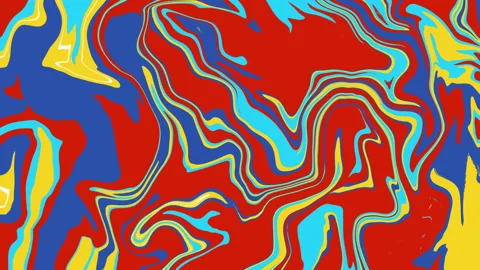 Animated colorful marble pattern, ideal for backgrounds and compositing Stock Footage 155390278