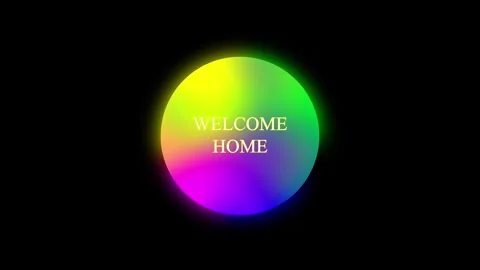 Animated colorful rainbow orb gradient circle seamless loop motion graphics.. Stock Footage 321581493