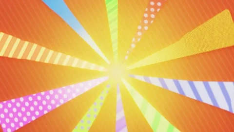 Animated colourful background with stylised arrows Stock Footage 247227353