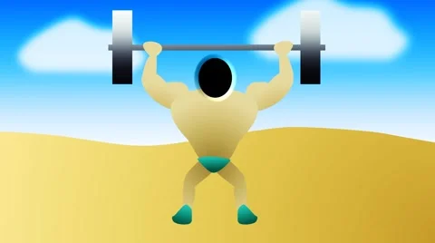 Animated Comic Foreground Stock Footage 1118377