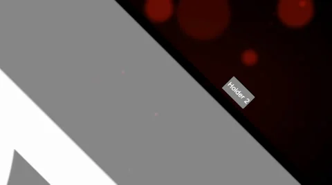 Animated Commercial Template - Dark Red Stock After Effects