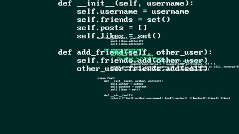 Animated computer code text overlays display social network data Stock Footage 320468718