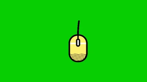 Animated Computer Mouse Cursor Effects Stock Footage 340537426