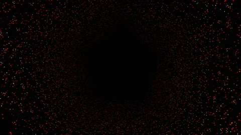 Animated computer screen saver colored digits Stock Footage 92016296